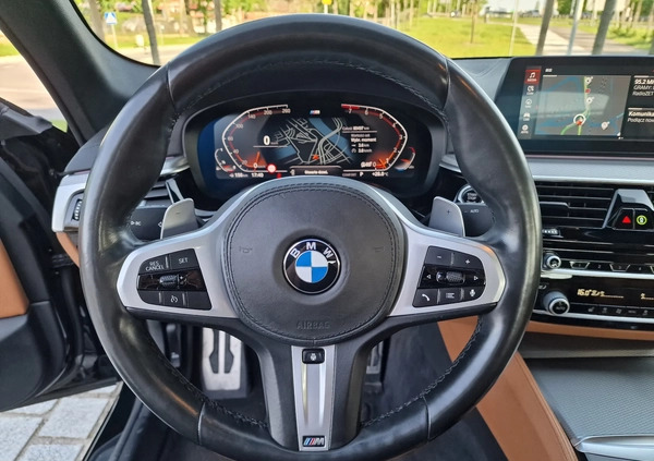 BMW Seria 5 cena 193400 przebieg: 80000, rok produkcji 2020 z Szczecin małe 781